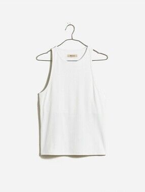 Madewell Highneck Tank In Sleekhold